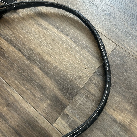 Guess Black and Grey Shoulder Bag with Monogram Design - Picture 7 of 8